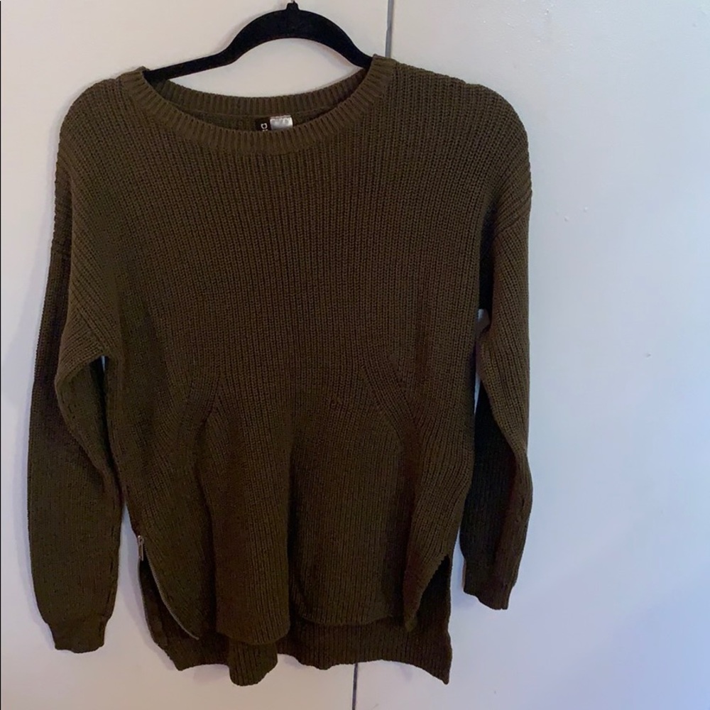 Overzised green sweater!